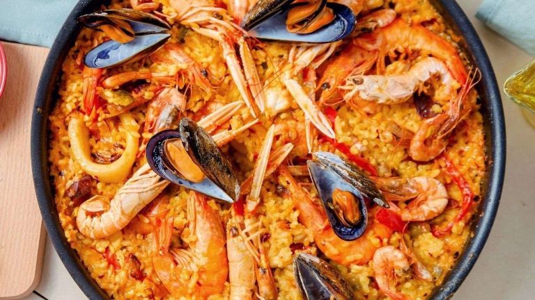 seafood paella recipe